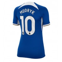 Koszulka piłkarska Chelsea Mykhailo Mudryk #10 Strój Domowy dla kobiety 2023-24 tanio Krótki Rękaw
